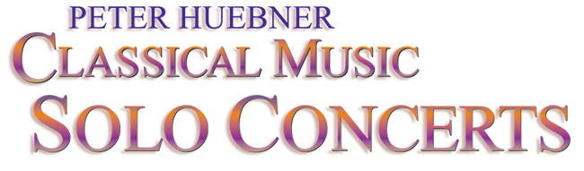 Peter H&uuml;bner - Solo Concerts