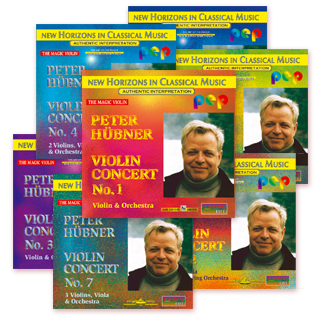 Peter H&uuml;bner - Violin Concerts